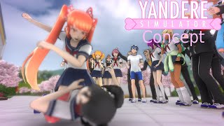 Driving Hanako and Osana To Fight Yandere Simulator Demo Concept [upl. by Cleasta206]