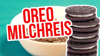 So macht ihr Oreo Milchreis [upl. by Rafaello]