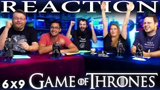 Game of Thrones 6x9 REACTION quotBattle of the Bastardsquot [upl. by Nerag]