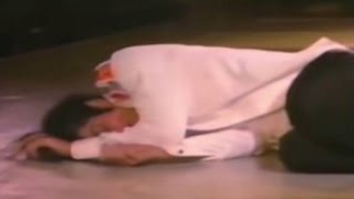 Rare Footage Michael Jackson Collapses Live on Stage due to Exhaustion [upl. by Howlan114]