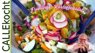 Kartoffelsalat frisch und lecker Dieses Rezept wirst Du lieben [upl. by Tivad]