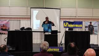 Jigging Doormat Fluke with Matt Sorrentino  Full Seminar at Atlantic City Boat Show [upl. by Drannel647]