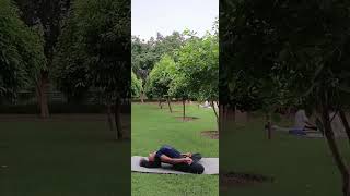 🙂 मत्स्यासन  Matsyasana  Yoga Practice  improves spinal flexibility  Yoga Practice  Shorts [upl. by Ytte]