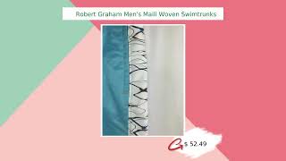 Robert Graham Mens Maili Woven Swimtrunks [upl. by Beitz]