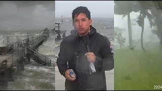 🔴 Milton golpea con fuerza a Florida vientos feroces y marejadas desatan las alertas [upl. by Neelyak931]