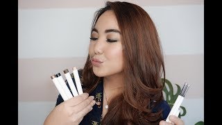 AMREVIEW  BLP Eyeshadow Pen and Brow First Impression  Review [upl. by Einahpets]