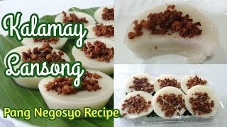 Pinoy Kakanin  Kalamay Lansong Pang Negosyo Recipe  Kalamay Lansong [upl. by Doerrer]