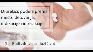 Diuretici podela indikacije i interakcije [upl. by Saravat]