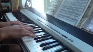 Alligatoah  Trauerfeier Lied Klavier Cover [upl. by Attenreb454]