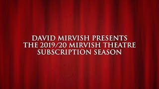 20192020 Mirvish Theatre Subscription Season [upl. by Andra851]