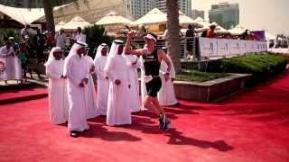 2014 Abu Dhabi International Triathlon highlights [upl. by Nannarb]