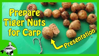 Preparing Tiger Nuts for Carp Fishing [upl. by Romola]