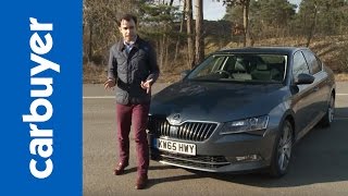 Skoda Superb indepth review  Carbuyer [upl. by Aikem]