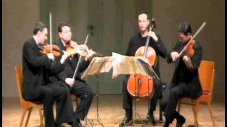 Jerusalem Quartet  J Brahms String Quartet Op 67  4 Poco Allegretto con Variazioni [upl. by Goltz]