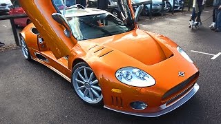 Spyker C8 Laviolette  Revs and Sounds [upl. by Eedna]