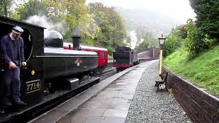 Llangollen Railway Steam Gala  13102018 [upl. by Acnalb580]