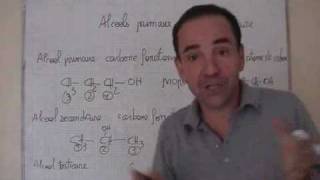 cours 1S  chimie  ch12 alcools primaire secondaire et tertiaire [upl. by Sethi]