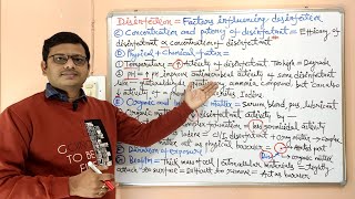 Microbiology 92  Disinfectant 05 Factors Influencing Disinfestation Process  Disinfectants [upl. by Ahsilrae]