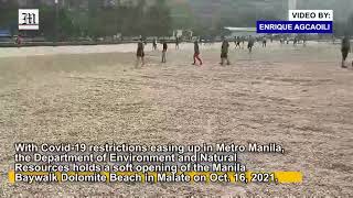 Manila’s Dolomite Beach Opens [upl. by Cavuoto458]