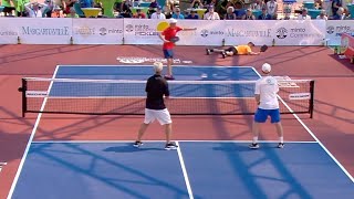 10 INSANE points from the 2021 US Open of Pickleball [upl. by Narod]