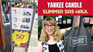 Yankee Candle Summer SAS Haul [upl. by Nnaesor627]