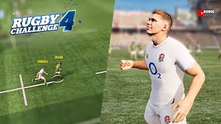 Rugby Challenge 4 Gameplay England vs South Africa Xbox One PS4 [upl. by Cherlyn165]