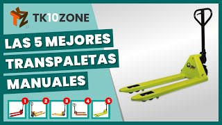 Las 5 mejores transpaletas manuales [upl. by Ilyse226]