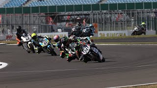 LIVE 🔴 RACE 1  2024 Round 6 Thruxton  RampG British Talent Cup [upl. by Mert]