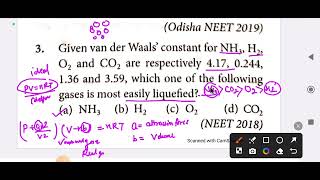 Gaseous state  important questions PYQs  uksssc LT science  Lecturer chemistry  part9 [upl. by Kroy]