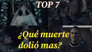 ¿Qué muerte dolió más en THE LAST KINGDOM  TOP 7  SEGUNDA PARTE [upl. by Ojillib]