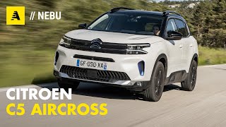 Citroen C5 Aircross  La 2022 ha stile più incisivo nuovo infotainment e sempre 700L di bagagliaio [upl. by Ydroj]