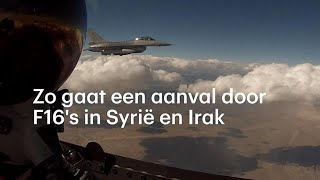 F16piloot vertelt hoe aanval op IS eruit ziet Binnen enkele minuten moet je aanvallen [upl. by Abbe]