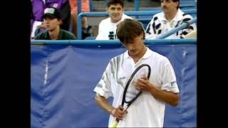 Ivan Lendl vs Goran Ivanisevic US Open 1991 4th round PART 4 [upl. by Ardnaik]