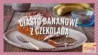 Ciasto bananowe z czekoladą [upl. by Nylavad]