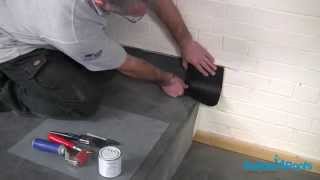 How to Install Metal Wall Trim on a Flat Roof from Rubber4Roofs [upl. by Kryska]