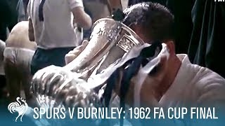 Tottenham Hotspur v Burnley 1962 FA Cup Final ‘The Chessboard Final’  British Pathé [upl. by Akiam]