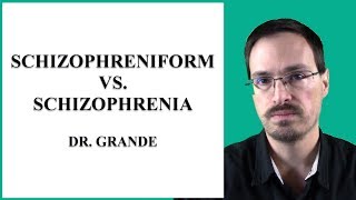 What is the Difference Between Schizophreniform Disorder and Schizophrenia [upl. by Locke]