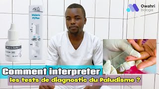 Comment Interpréter une Goutte Épaisse et un TDR pour Diagnostiquer le Paludisme [upl. by Chretien]