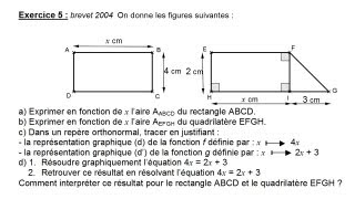 fonctions linéaires et affines 5 3ème [upl. by Paolina523]