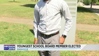 20yearold elected to Danville School Board [upl. by Oakie]