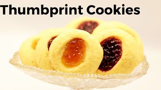 How to make ThumbPrint Cookies  Recipe Desserts [upl. by Ainaled]