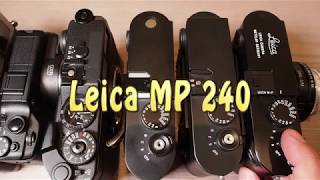 Shutter sound comparison of Leica M mount cameras  1 screw mount [upl. by Nisaj]