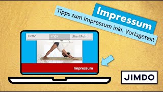 Impressum für deine Website Welche Inhalte müssen in ein Impressum Inkl Vorlage und Beispieltext [upl. by Aminta]