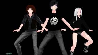 MMD X Aphmau Daddy  Shadow nights [upl. by Mosera]