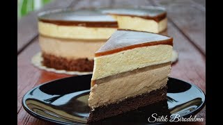 Kávés mousse torta elkészítése recepttel  Sütik Birodalma [upl. by Nicolella]