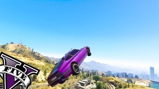 GTA 5  Ballade en Pigalle Jump amp Fun [upl. by Orsino898]