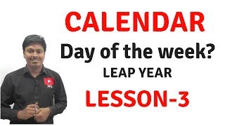 CalendarReasoningDay of the WeekLeap Year Lesson3 [upl. by Wasserman238]