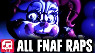 ALL FNAF RAPS by JT Music 2017 10 Songs [upl. by Fanchan]