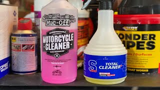 SDoc100 Vs MUCOFF motorcycle cleaner A Revisit [upl. by Naitsirhk123]