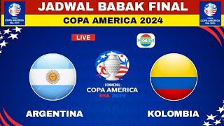 Jadwal Final Copa America 2024  Argentina vs Kolombia  Hasil Copa America 2024 Hari Ini [upl. by Castorina481]